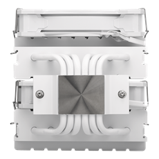 COOLER MASTER CPU hűtő HYPER 622 HALO WHITE EDITION, LGA1700 támogatással, fehér