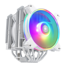 COOLER MASTER CPU hűtő HYPER 622 HALO WHITE EDITION, LGA1700 támogatással, fehér