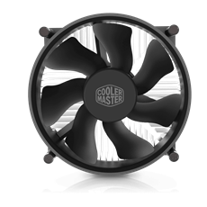 COOLER MASTER CPU hűtő I50 FOR LGA 1700, fekete