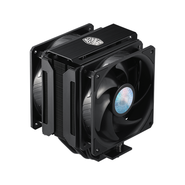 COOLER MASTER CPU hűtő MASTERAIR MA612 STEALTH, LGA1700 támogatással, fekete