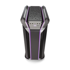 COOLER MASTER Ház ATX Cosmos C700M, 4db Ventilátorral + Riser kábel, Tápegység nélkül, Edzett Üveg, szürke-fekete