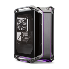 COOLER MASTER Ház ATX Cosmos C700M, 4db Ventilátorral + Riser kábel, Tápegység nélkül, Edzett Üveg, szürke-fekete