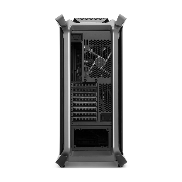 COOLER MASTER Ház ATX Cosmos C700M, 4db Ventilátorral + Riser kábel, Tápegység nélkül, Edzett Üveg, szürke-fekete