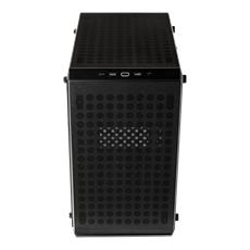 COOLER MASTER Ház Micro ATX MASTERBOX Q300L V2, 1 Ventillátorral, Tápegység nélkül, fekete