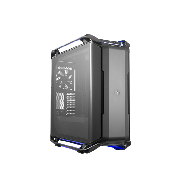 COOLER MASTER Ház ATX COSMOS C700P BLACK EDITION, 3db Ventilátorral, Tápegység nélkül, Edzett üveg, fekete