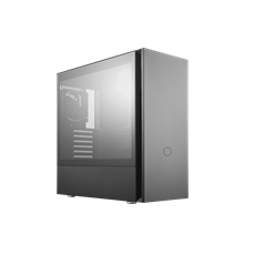 COOLER MASTER Ház Midi ATX MB Silencio S600 Tápegység nélkül, Edzett üveg, szürke