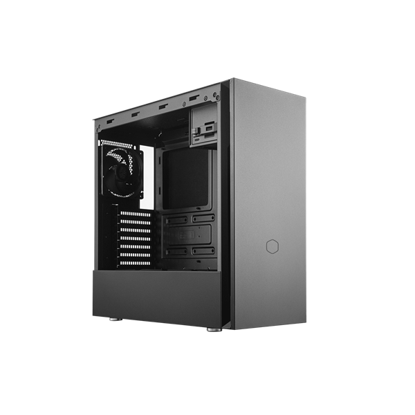 COOLER MASTER Ház Midi ATX MB Silencio S600 Tápegység nélkül, Szürke Üvegfalú