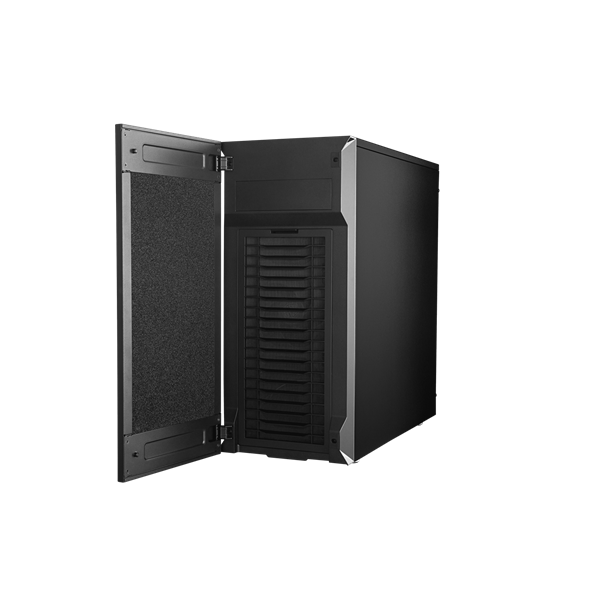 COOLER MASTER Ház Midi ATX MB Silencio S600 Tápegység nélkül, Edzett üveg, szürke