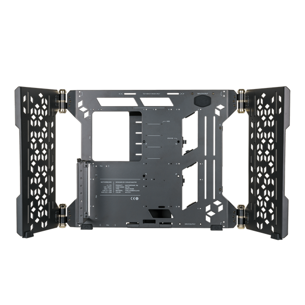 COOLER MASTER Ház Midi ATX MasterFrame 700 Tápegység nélkül, Fekete