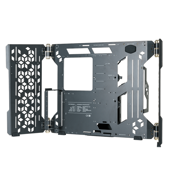 COOLER MASTER Ház Midi ATX MasterFrame 700 Tápegység nélkül, Fekete