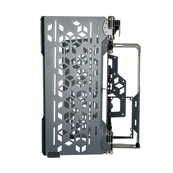 COOLER MASTER Ház Midi ATX MasterFrame 700 Tápegység nélkül, Fekete