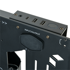 COOLER MASTER Ház Midi ATX MasterFrame 700 Tápegység nélkül, Fekete