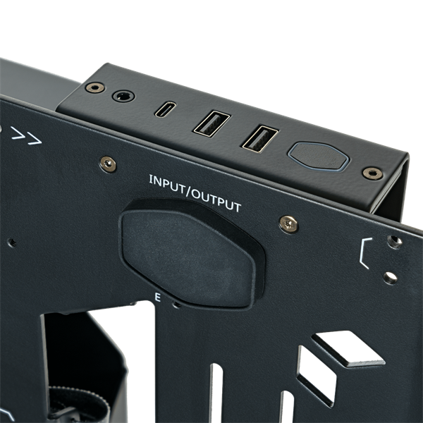 COOLER MASTER Ház Midi ATX MasterFrame 700 Tápegység nélkül, Fekete