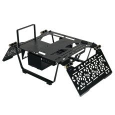 COOLER MASTER Ház Midi ATX MasterFrame 700 Tápegység nélkül, Fekete