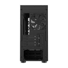 COOLER MASTER Ház Mini Tower ATX CMP 320L, 1db Ventilátorral, Tápegység nélkül, Üvegfalú, Fekete