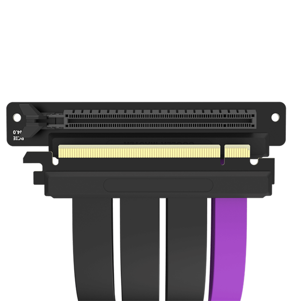 COOLER MASTER Kábel, Riser Cable PCIe 4.0 x16 - 300mm, fekete