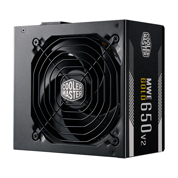 COOLER MASTER Tápegység MWE 650W, 12cm, 80+ Gold V2, Aktív PFC