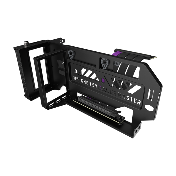 COOLER MASTER Vertikális Videokártya Tartó készlet, fekete