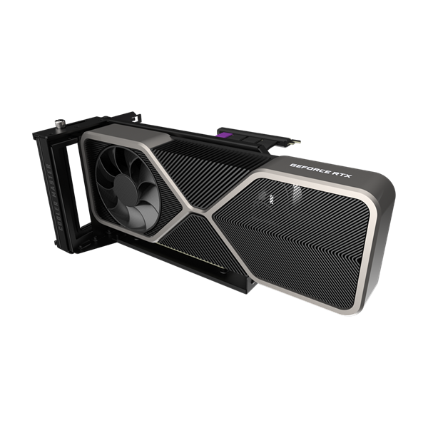 COOLER MASTER Vertikális Videokártya Tartó készlet, fekete