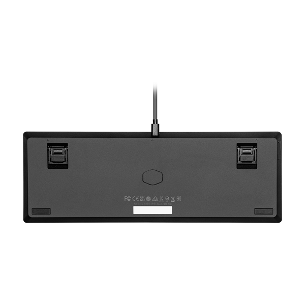 COOLER MASTER Vezetékes Billentyűzet CK720 65% RGB Mechanikus Gaming, White Switch, magyar, szürke