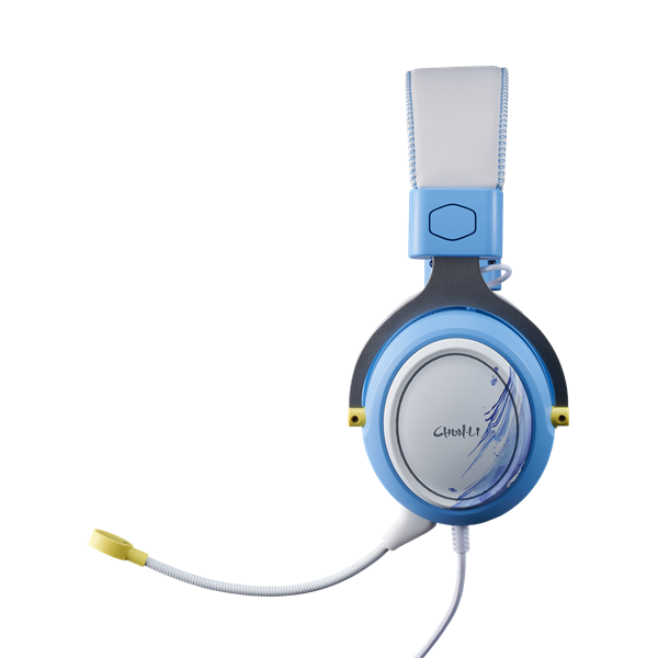 COOLER MASTER Vezetékes Fejhallgató CH-331 CHUN-LI Gaming Headset, 7.1 hangzás, USB-s, fehér