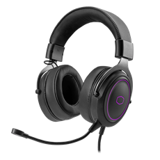 COOLER MASTER Vezetékes Fejhallgató CH-331 Gaming Headset, 7.1 hangzás, USB-s, Fekete