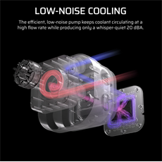 CORSAIR CPU hűtő NAUTILUS 240 RS ARGB Liquid CPU Cooler (vízhűtés), 2 Ventilátoros, LGA1851 támogatással, fekete