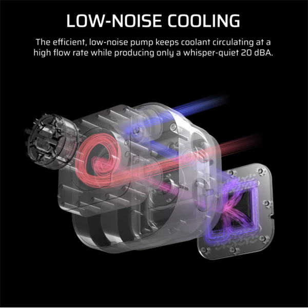 CORSAIR CPU hűtő NAUTILUS 240 RS ARGB Liquid CPU Cooler (vízhűtés), 2 Ventilátoros, LGA1851 támogatással, fekete