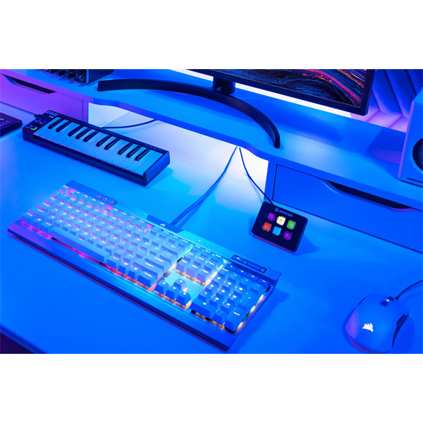 CORSAIR ELGATO STREAM DECK MINI, 6 Testreszabható LCD Billentyű, fekete