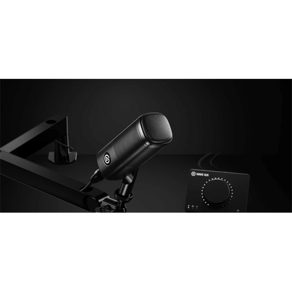 CORSAIR ELGATO Streamer Mikrofon, WAVE DX, XLR Output, fekete