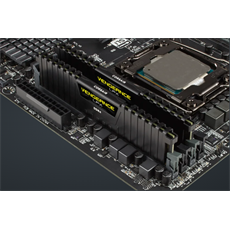 CORSAIR Memória VENGEANCE DDR4 16GB 3200MHz C16 LPX, XMP 2.0 (Kit of 2), fekete