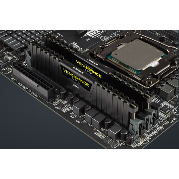 CORSAIR Memória VENGEANCE DDR4 16GB 3200MHz C16 LPX, XMP 2.0 (Kit of 2), fekete