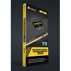 CORSAIR Memória VENGEANCE DDR4 16GB 3200MHz C16 LPX, XMP 2.0 (Kit of 2), fekete