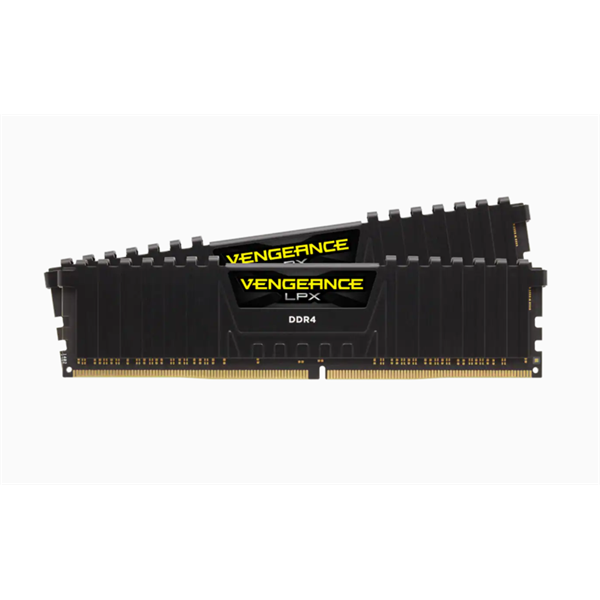 CORSAIR Memória VENGEANCE DDR4 32GB 3200MHz C16 LPX (Kit of 2), fekete