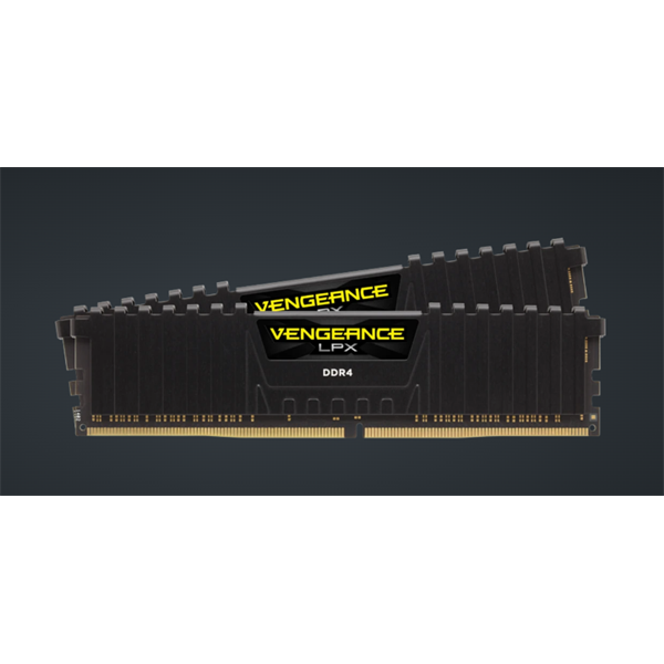 CORSAIR Memória VENGEANCE DDR4 32GB 3600MHz C16 LPX (Kit of 2), fekete