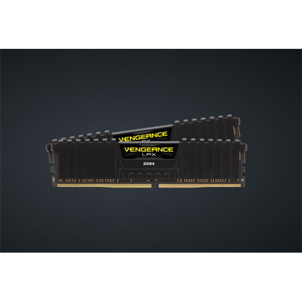 CORSAIR Memória VENGEANCE DDR4 32GB 3600MHz C18 LPX (Kit of 2), fekete