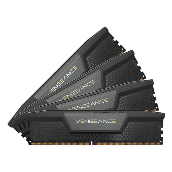 CORSAIR Memória VENGEANCE DDR5 96GB 6400MHz CL32 INTEL (Kit of 4), fekete