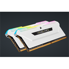 CORSAIR Memória VENGEANCE RGB PRO DDR4 32GB 3600MHz C18 SL (Kit of 2), fehér