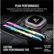 CORSAIR Memória VENGEANCE RGB PRO DDR4 32GB 3600MHz C18 SL (Kit of 2), fekete