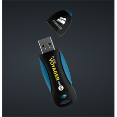 CORSAIR Pendrive 64GB, Voyager, USB3.2, fekete