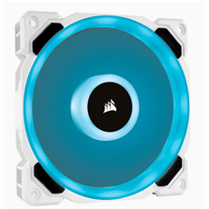 CORSAIR Rendszerhűtő Ventilátor, LL120 RGB, 12cm, fehér