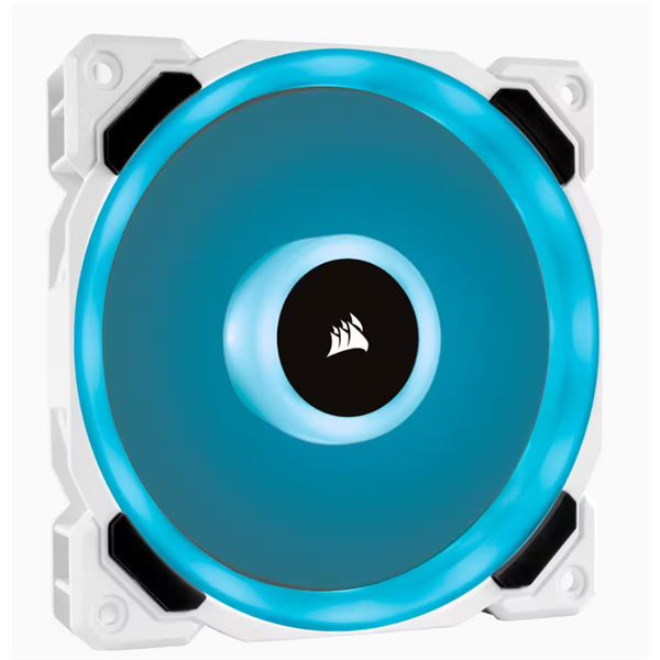 CORSAIR Rendszerhűtő Ventilátor, LL120 RGB, 12cm, fehér