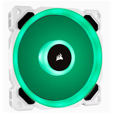 CORSAIR Rendszerhűtő Ventilátor, LL120 RGB, 12cm, fehér