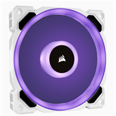 CORSAIR Rendszerhűtő Ventilátor, LL120 RGB, 12cm, fehér