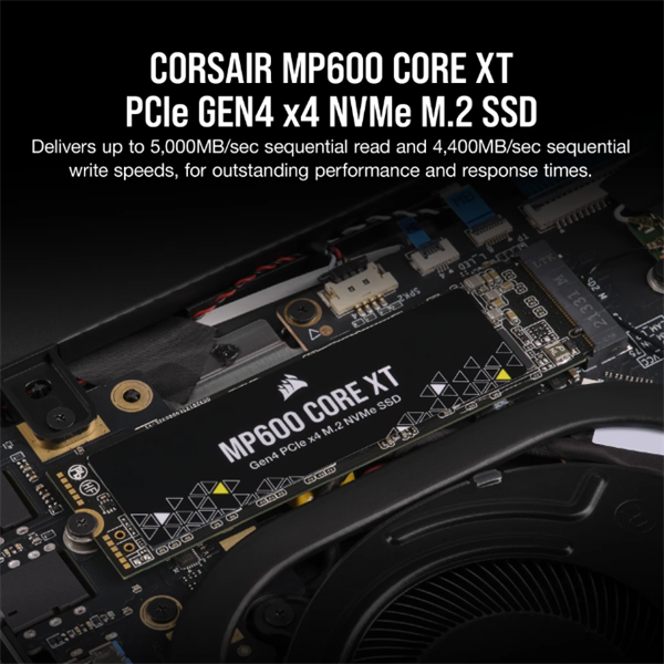 CORSAIR SSD MP600 CORE XT M.2 2280 PCIe 4.0 2000GB NVMe