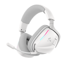 CORSAIR Vezeték Nélküli Headset, VOID v2 Wireless Gaming Headset, Dolby Atmos, fehér