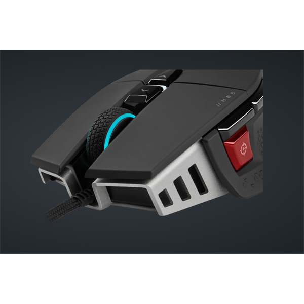 CORSAIR Vezetékes Egér Gaming, M65 RGB ULTRA Tunable, 8 programozható gomb, RGB Világítás, 26000dpi, fekete