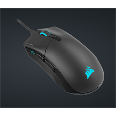 CORSAIR Vezetékes Egér Gaming, SABRE RGB PRO CHAMPION SERIES, 6 programozható gomb, RGB Világítás, 18000dpi, fekete