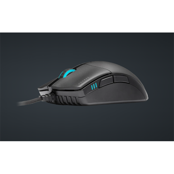 CORSAIR Vezetékes Egér Gaming, SABRE RGB PRO CHAMPION SERIES, 6 programozható gomb, RGB Világítás, 18000dpi, fekete