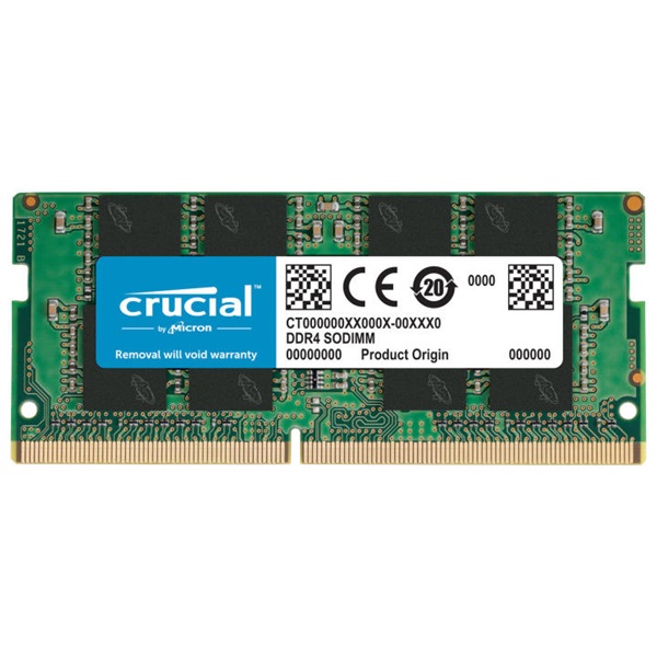 CRUCIAL NB Memória DDR4 16GB 3200MHz CL22 SODIMM